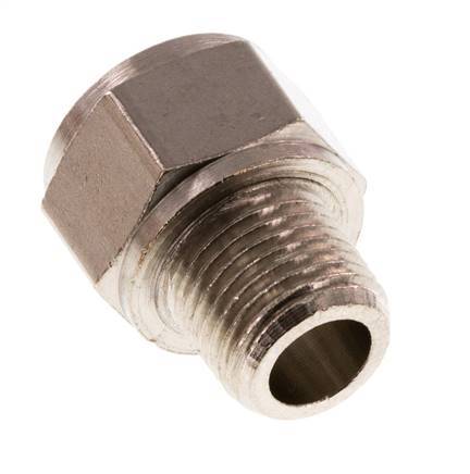 Threaded Extension 1/8'' R Male x Rp Female Nickel-plated Brass 16bar (224.8psi) [10 Pieces]