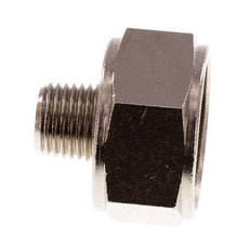 Adaptador reductor R1/4'' Macho x Rp3/4'' Hembra Latón niquelado 16bar (224.8psi)