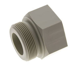 Extensión roscada G2'' Macho x Hembra Polipropileno (pp) 10bar (140.5psi) FDA 70mm Hex.