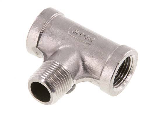 Tee Fitting R3/8'' Male x Rp3/8'' Female 16bar (224.8psi)