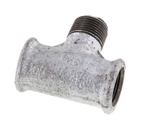 Tee Fitting R3/8'' Male x Rp3/8'' Female 25bar (351.25psi) [2 Pieces]
