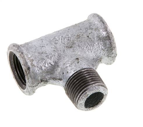 Tee Fitting R3/8'' Male x Rp3/8'' Female 25bar (351.25psi) [2 Pieces]