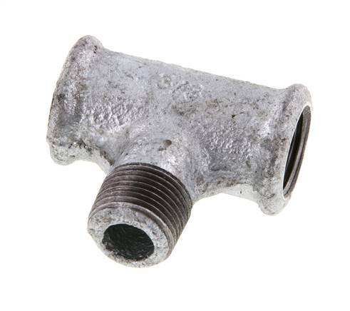 Tee Fitting R3/8'' Male x Rp3/8'' Female 25bar (351.25psi) [2 Pieces]