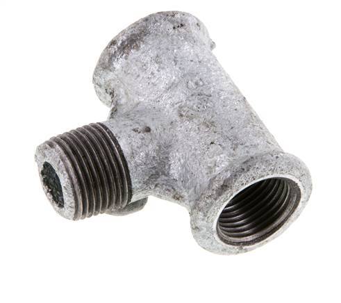 Tee Fitting R3/8'' Male x Rp3/8'' Female 25bar (351.25psi) [2 Pieces]