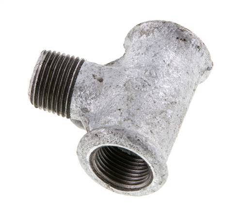 Tee Fitting R3/8'' Male x Rp3/8'' Female 25bar (351.25psi) [2 Pieces]