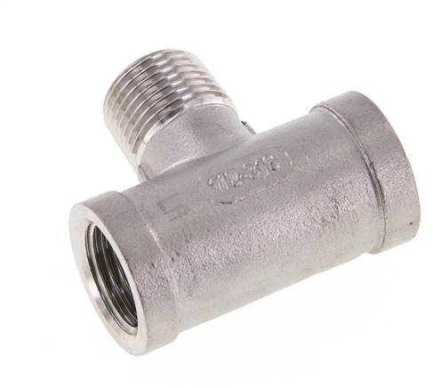 Tee Fitting R1/2'' Male x Rp1/2'' Female 16bar (224.8psi)