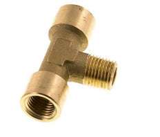 Tee Fitting G1/4'' Female x R1/4'' Male Brass 16bar (224.8psi) [2 Pieces]