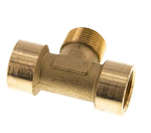 Tee Fitting G3/4'' Female x R3/4'' Male Brass 16bar (224.8psi)