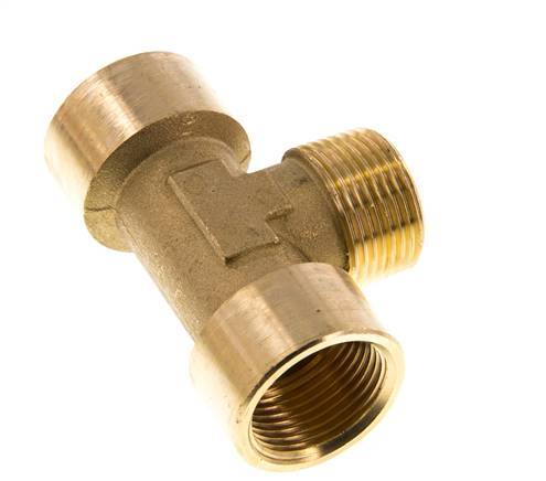 Tee Fitting G3/4'' Female x R3/4'' Male Brass 16bar (224.8psi)