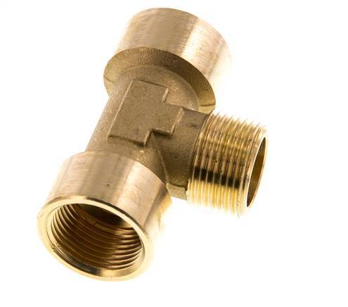 Tee Fitting G3/4'' Female x R3/4'' Male Brass 16bar (224.8psi)