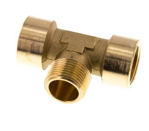 Tee Fitting G3/4'' Female x R3/4'' Male Brass 16bar (224.8psi)
