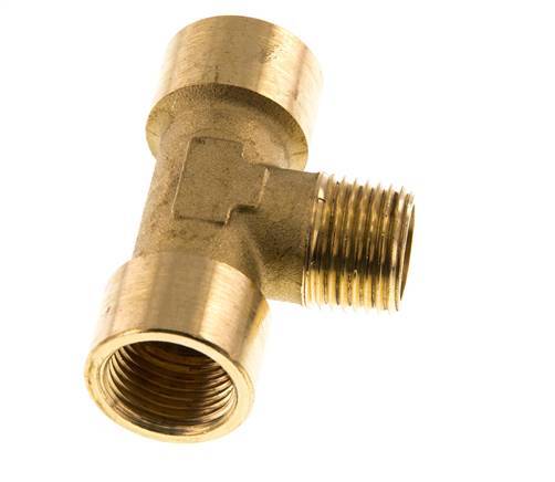 Tee Fitting G1/2'' Female x R1/2'' Male Brass 16bar (224.8psi)