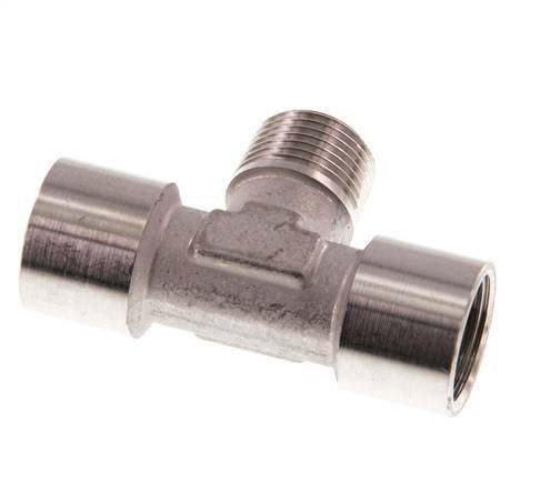 Tee Fitting G3/8'' Female x R3/8'' Male Stainless steel 150bar (2107.5psi)