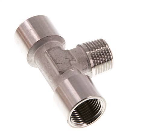 Tee Fitting G3/8'' Female x R3/8'' Male Stainless steel 150bar (2107.5psi)