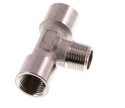 Tee Fitting G3/8'' Female x R3/8'' Male Stainless steel 150bar (2107.5psi)