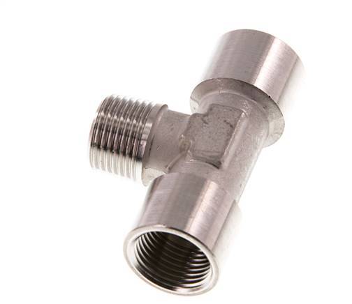 Tee Fitting G3/8'' Female x R3/8'' Male Stainless steel 150bar (2107.5psi)