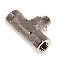 Tee Fitting M5 Female x Male Nickel-plated Brass 16bar (224.8psi) [5 Pieces]