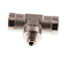Tee Fitting M5 Female x Male Nickel-plated Brass 16bar (224.8psi) [5 Pieces]