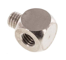 Tee Fitting M5 Male x Female Nickel-plated Brass 16bar (224.8psi) [5 Pieces]