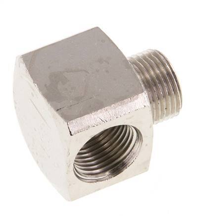 Tee Fitting G3/8'' Male x Female Nickel-plated Brass 16bar (224.8psi)