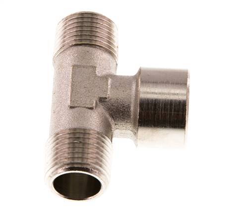 Tee Fitting R1/2'' Male x G1/2'' Female Nickel-plated Brass 16bar (224.8psi)