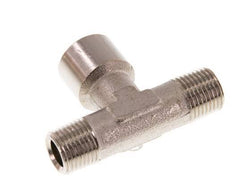 Tee Fitting R1/8'' Male x G1/8'' Female Nickel-plated Brass 16bar (224.8psi) [5 Pieces]