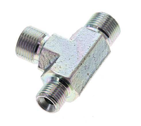 Racor en T G1/4'' x G3/8'' Macho Acero 325bar (4566.25psi)