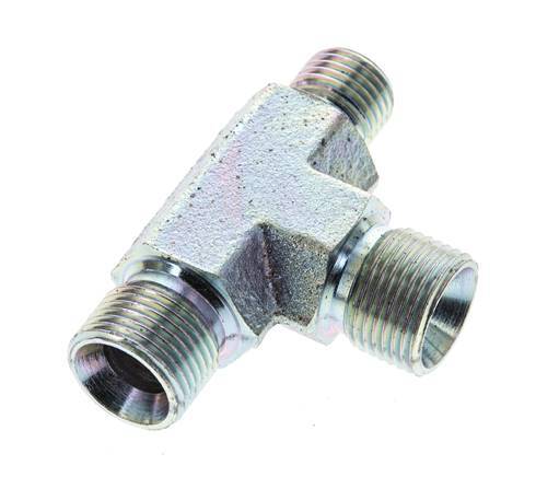 Racor en T G1/4'' x G3/8'' Macho Acero 325bar (4566.25psi)