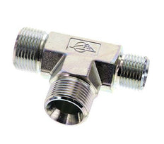 Racor en T G1/2'' x G3/4'' Macho Acero 325bar (4566.25psi)