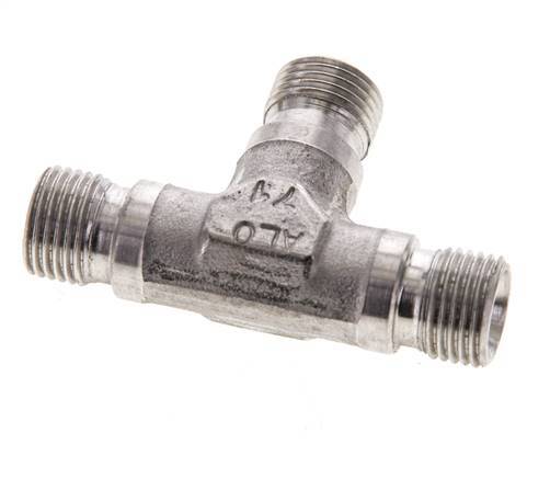Tee Fitting G1/8'' Male Stainless Steel 475bar (6673.75psi)