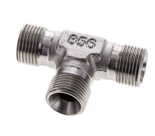 Tee Fitting G3/8'' Male Stainless Steel 325bar (4566.25psi)