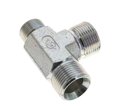 Racor en T G3/4'' x G1'' Macho Acero 225bar (3161,25psi)