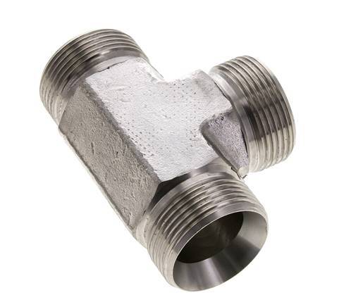 Tee Fitting G1 1/4'' Male Stainless Steel 190bar (2669.5psi)