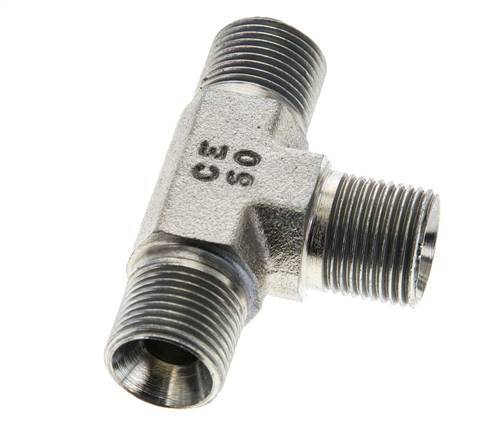 Racor en T G3/8'' Acero Macho 325bar (4566.25psi)