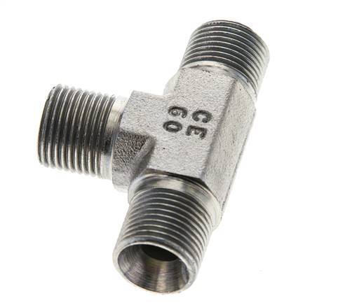 Racor en T G3/8'' Acero Macho 325bar (4566.25psi)