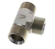 Tee Fitting G1 1/2'' Male Steel 190bar (2669.5psi)