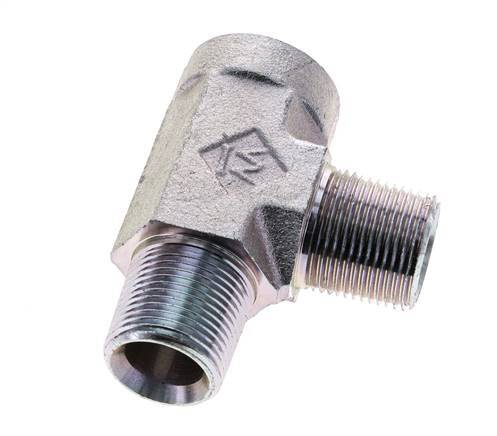 Tee Fitting 3/4'' NPT Female x Male Steel 170bar (2388.5psi)