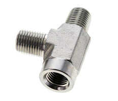 Tee Fitting 1/4'' NPT Female x Male Steel 275bar (3863.75psi)