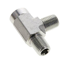 Tee Fitting 1/4'' NPT Female x Male Steel 275bar (3863.75psi)