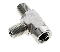 Tee Fitting 1/4'' NPT Female x Male Steel 275bar (3863.75psi)