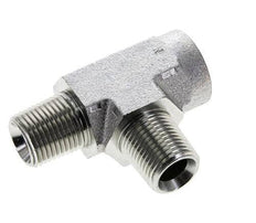 Tee Fitting 1/2'' NPT Female x Male Steel 210bar (2950.5psi)
