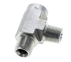 Tee Fitting 3/8'' NPT Female x Male Steel 210bar (2950.5psi)