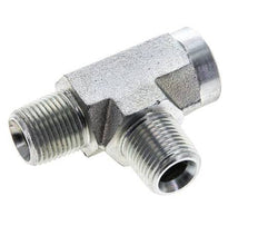 Tee Fitting 3/8'' NPT Female x Male Steel 210bar (2950.5psi)