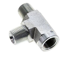 Tee Fitting 3/8'' NPT Female x Male Steel 210bar (2950.5psi)