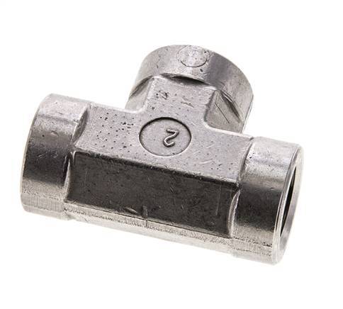 Racor en T 1/2'' NPT Hembra Acero inoxidable Alta presión 210bar (2950.5psi)