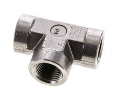 Racor en T 1/2'' NPT Hembra Acero inoxidable Alta presión 210bar (2950.5psi)