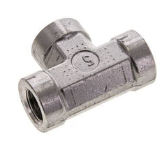 Racor en T 1/4'' NPT Hembra Acero inoxidable Alta presión 275bar (3863.75psi)