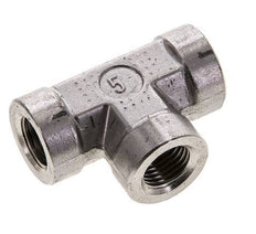 Racor en T 1/4'' NPT Hembra Acero inoxidable Alta presión 275bar (3863.75psi)