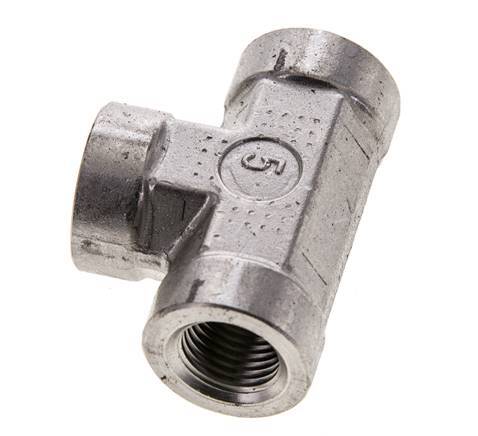 Racor en T 1/4'' NPT Hembra Acero inoxidable Alta presión 275bar (3863.75psi)