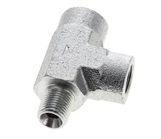 Tee Fitting 1/8'' NPT Male x Female Steel 350bar (4917.5psi)